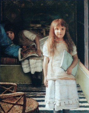 Sir Lawrence Alma Tadema Painting - This is our Corner Laurense and Anna Alma Tadema Romantic Sir Lawrence Alma Tadema